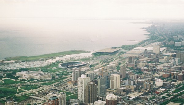 View from Sears Tower 3