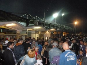 Anyone know where the pre-paid ticket collection point is? No?....